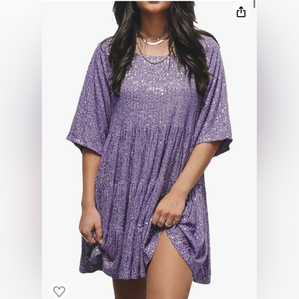Size L and XL Purple Dress Bundle